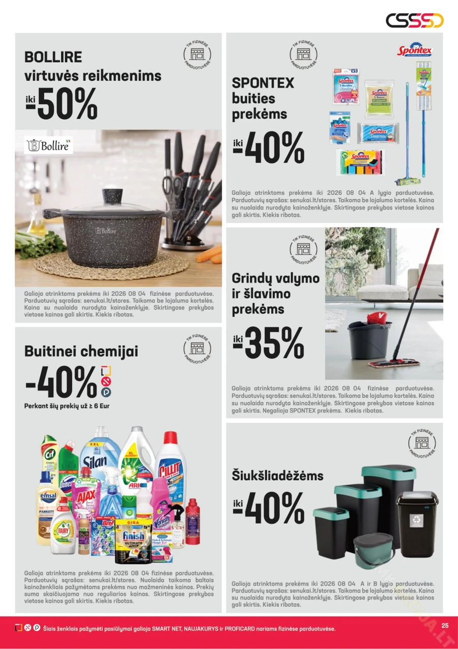 SENUKAI akcijų leidinys Nr. 24 puslapis 25