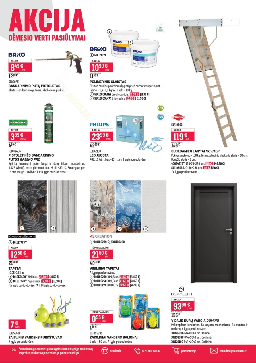 SENUKAI akcijų leidinys Nr. 24 puslapis 26