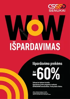 SENUKAI akcijų leidinys Nr. 24