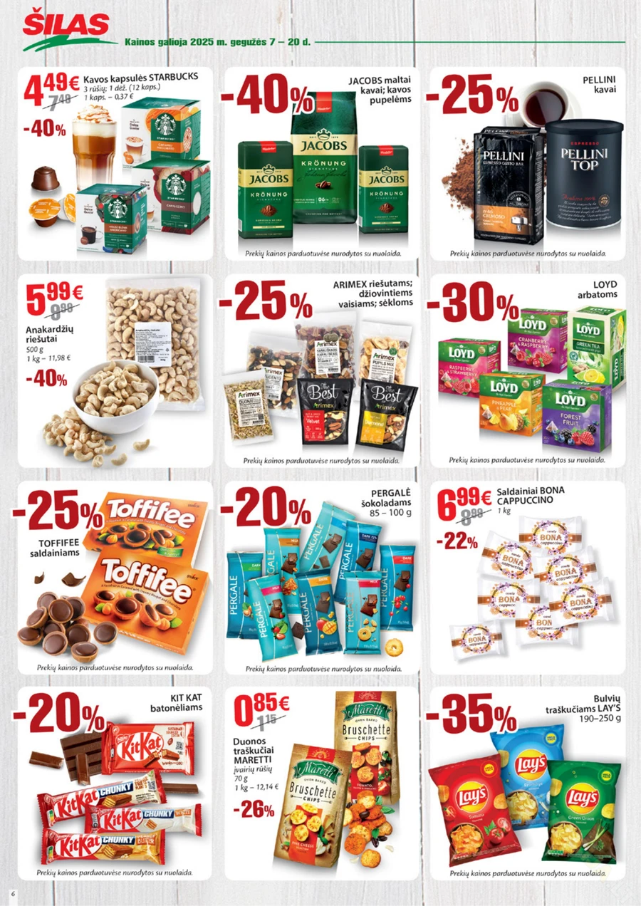 ŠILAS akcijų leidinys Nr. 9 puslapis 6