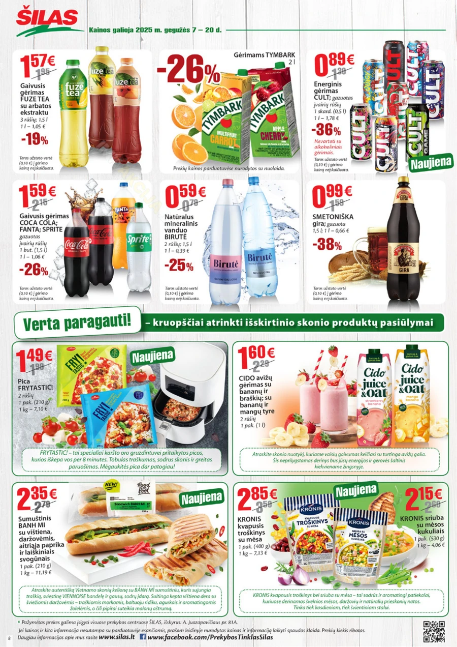 ŠILAS akcijų leidinys Nr. 9 puslapis 8