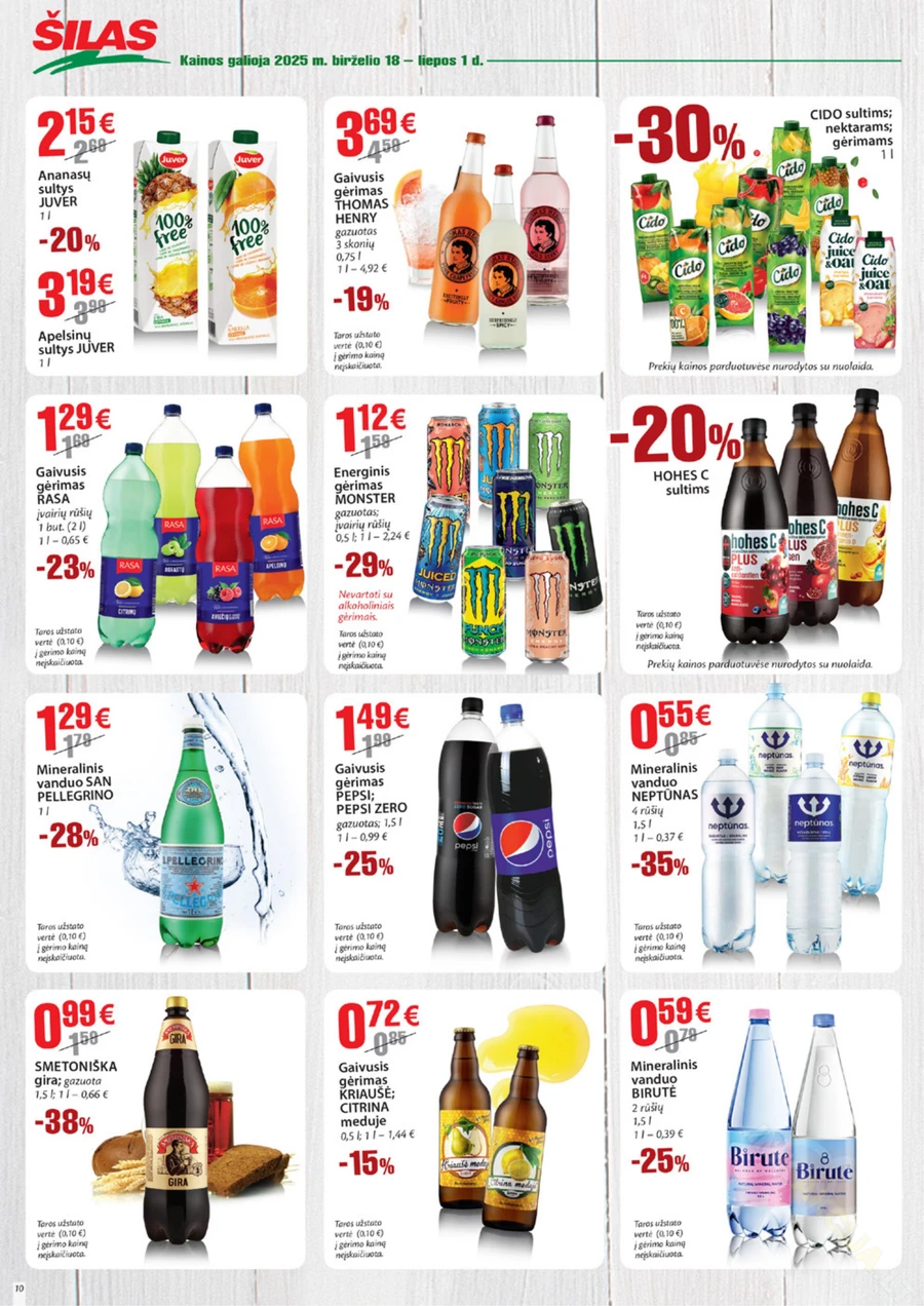 ŠILAS akcijų leidinys Nr. 12 puslapis 10