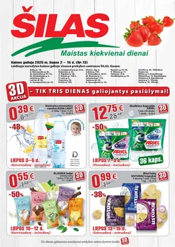 ŠILAS akcijų leidinys Nr. 13