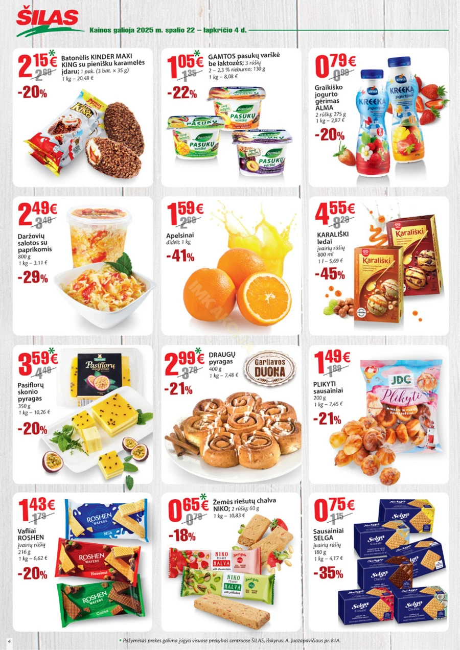 ŠILAS akcijų leidinys Nr. 21 puslapis 4