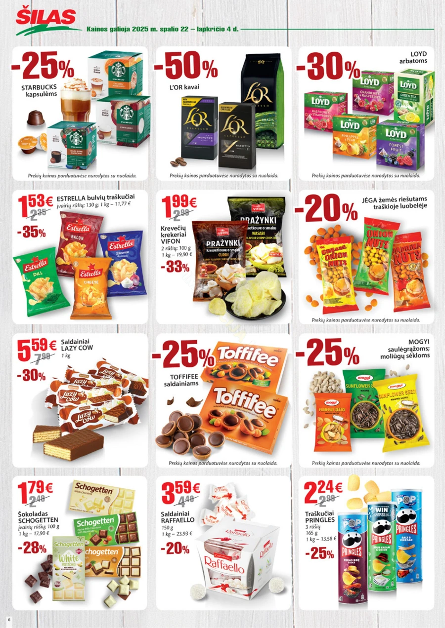 ŠILAS akcijų leidinys Nr. 21 puslapis 6