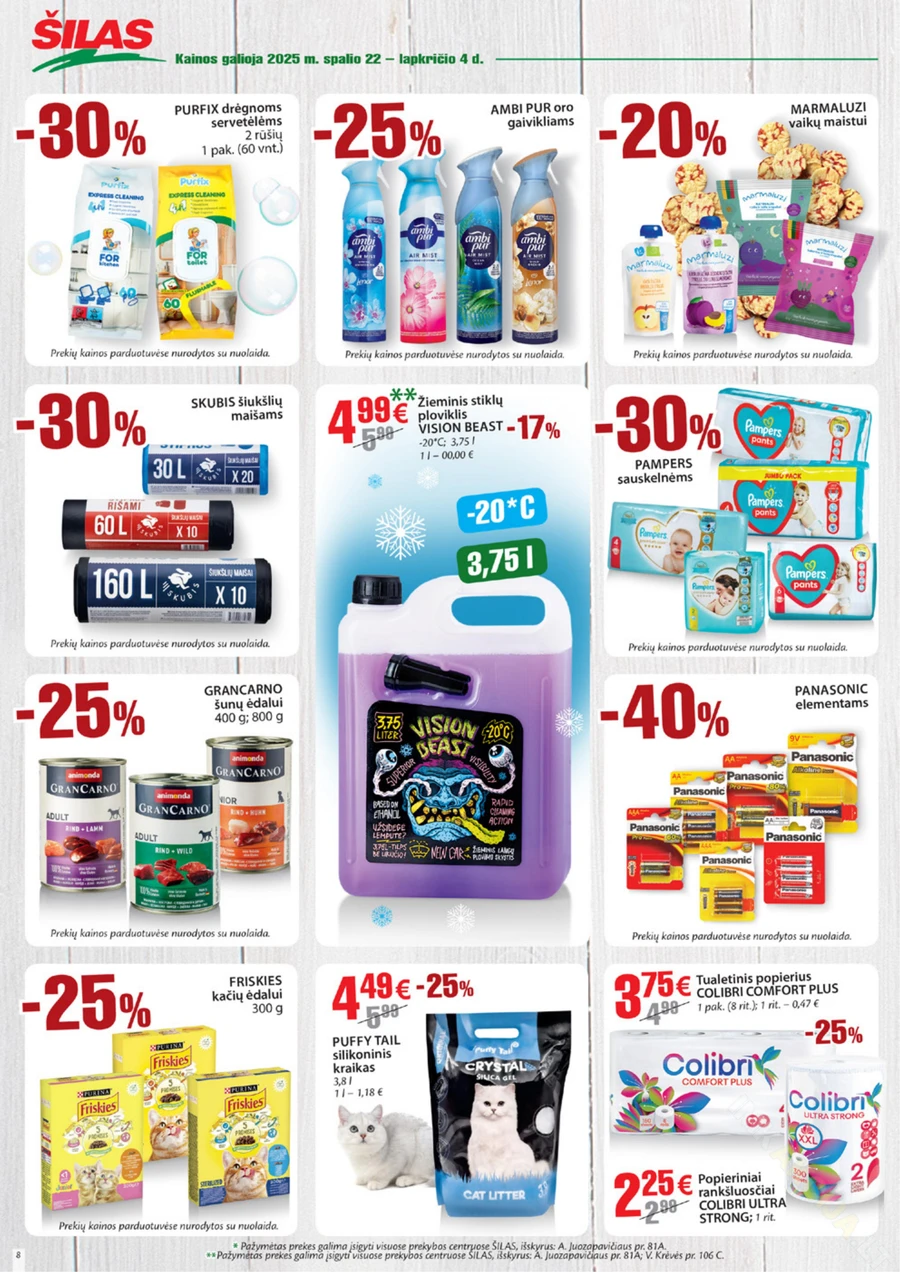 ŠILAS akcijų leidinys Nr. 21 puslapis 8