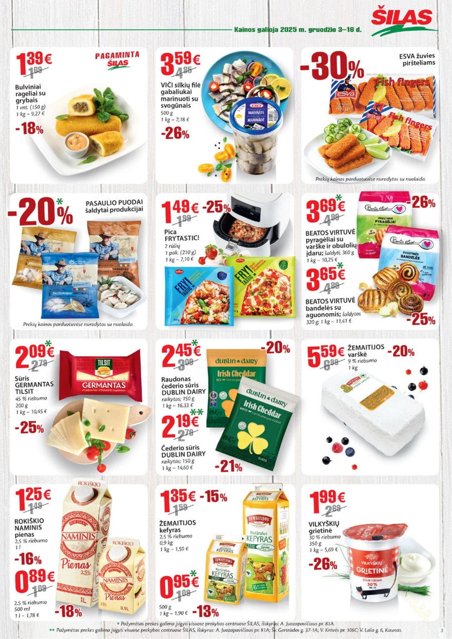 ŠILAS akcijų leidinys Nr. 24 puslapis 3