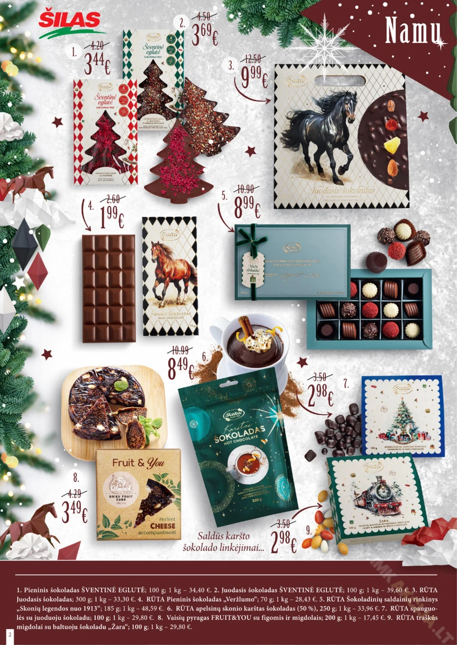 ŠILAS leidinys „Dovanų idėjos“ puslapis 2