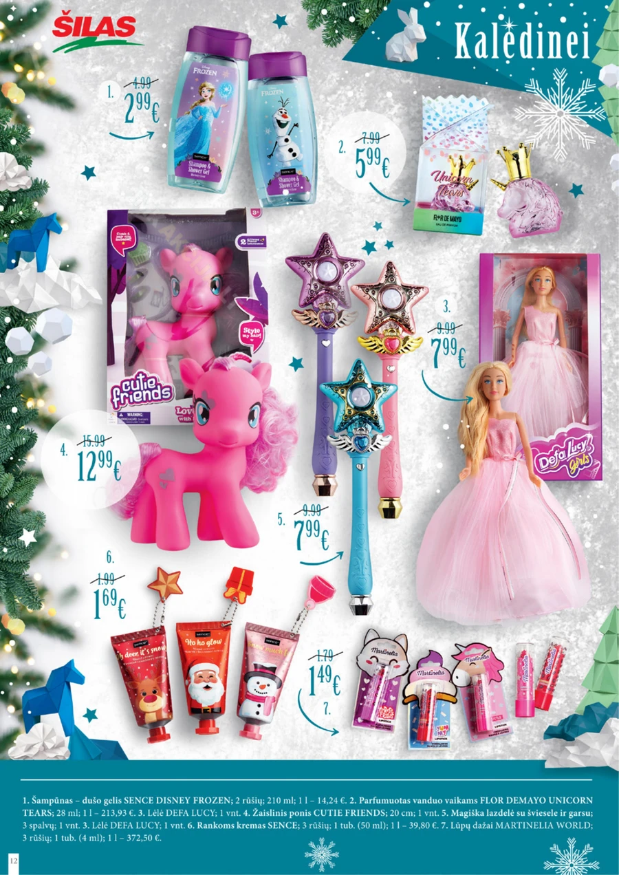 ŠILAS leidinys „Dovanų idėjos“ puslapis 12