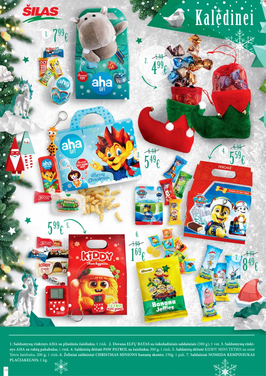 ŠILAS leidinys „Dovanų idėjos“ puslapis 14