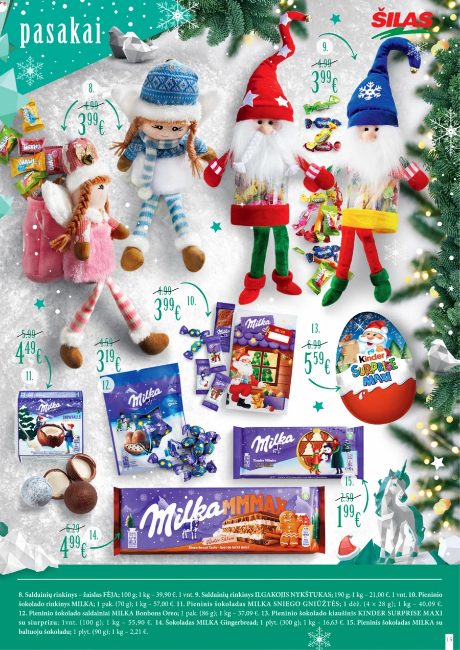 ŠILAS leidinys „Dovanų idėjos“ puslapis 15