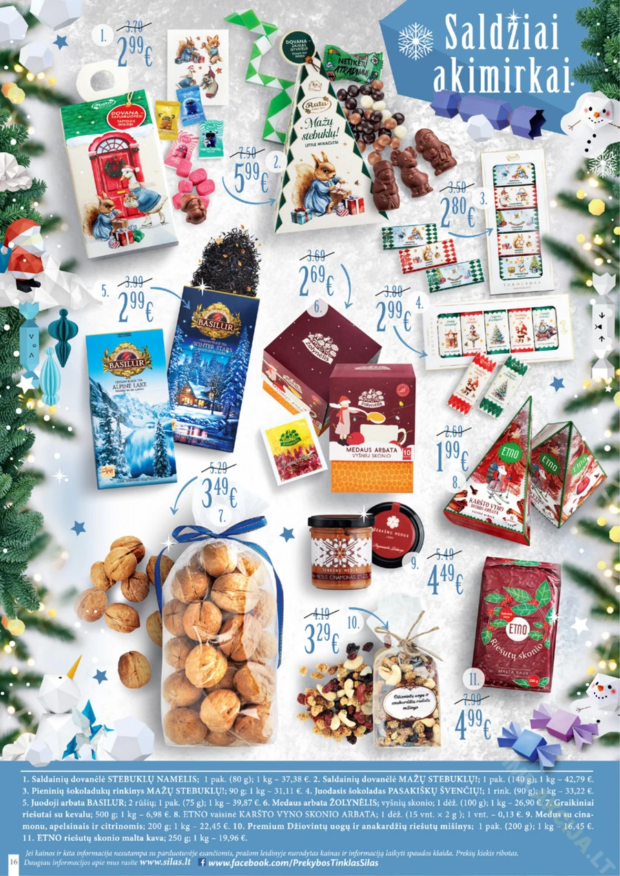 ŠILAS leidinys „Dovanų idėjos“ puslapis 16