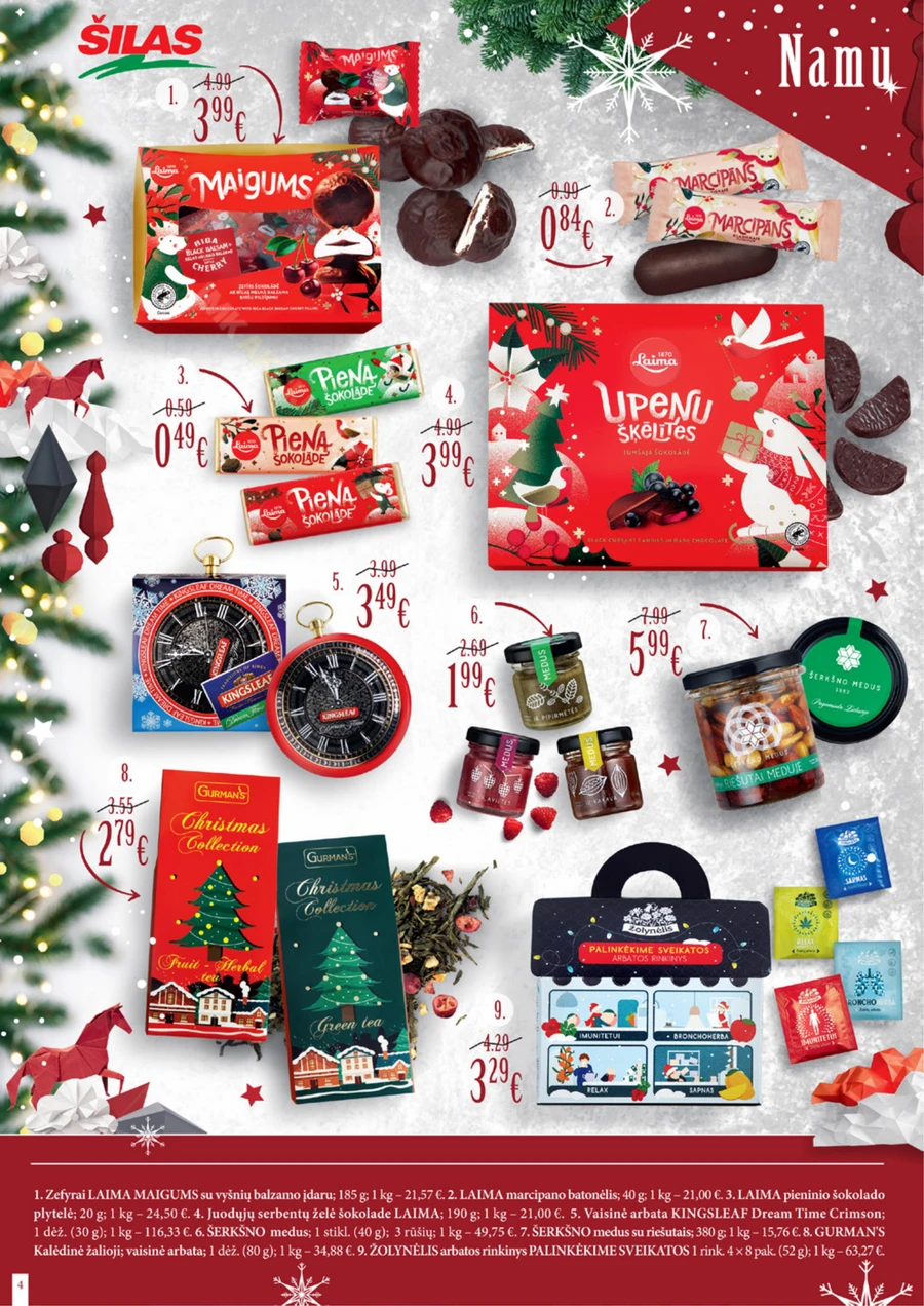 ŠILAS leidinys „Dovanų idėjos“ puslapis 4