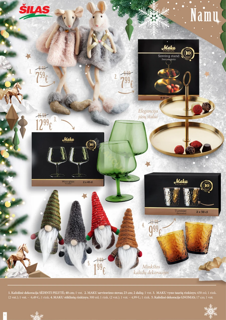 ŠILAS leidinys „Dovanų idėjos“ puslapis 6