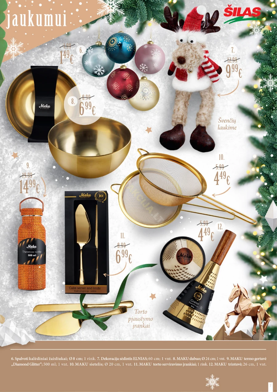 ŠILAS leidinys „Dovanų idėjos“ puslapis 7