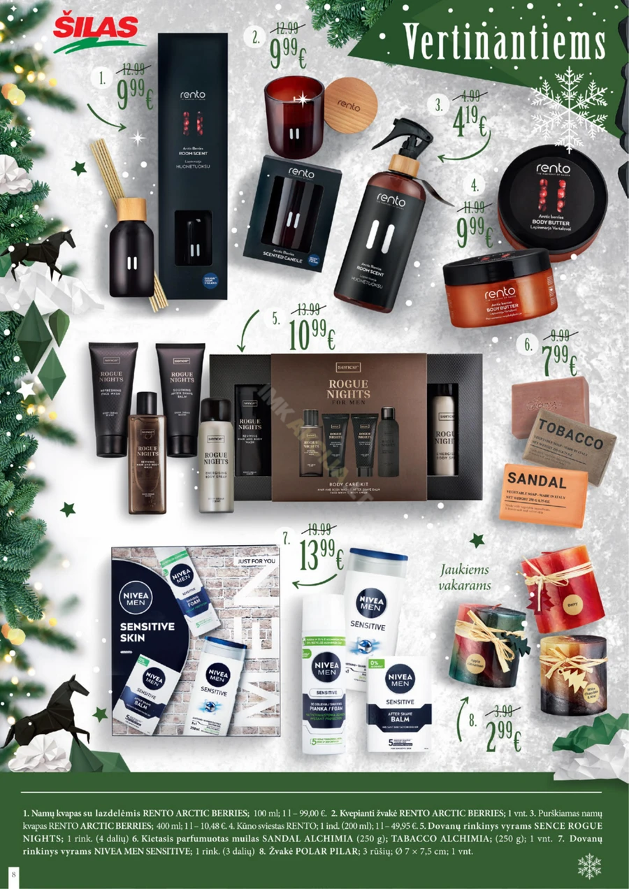 ŠILAS leidinys „Dovanų idėjos“ puslapis 8