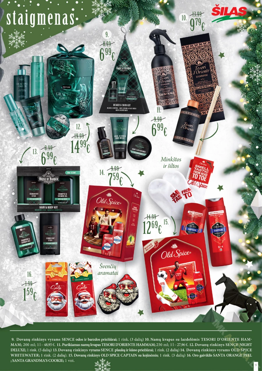 ŠILAS leidinys „Dovanų idėjos“ puslapis 9