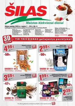 ŠILAS akcijų leidinys Nr. 1