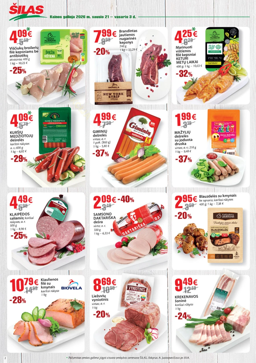 ŠILAS akcijų leidinys Nr. 2 puslapis 2