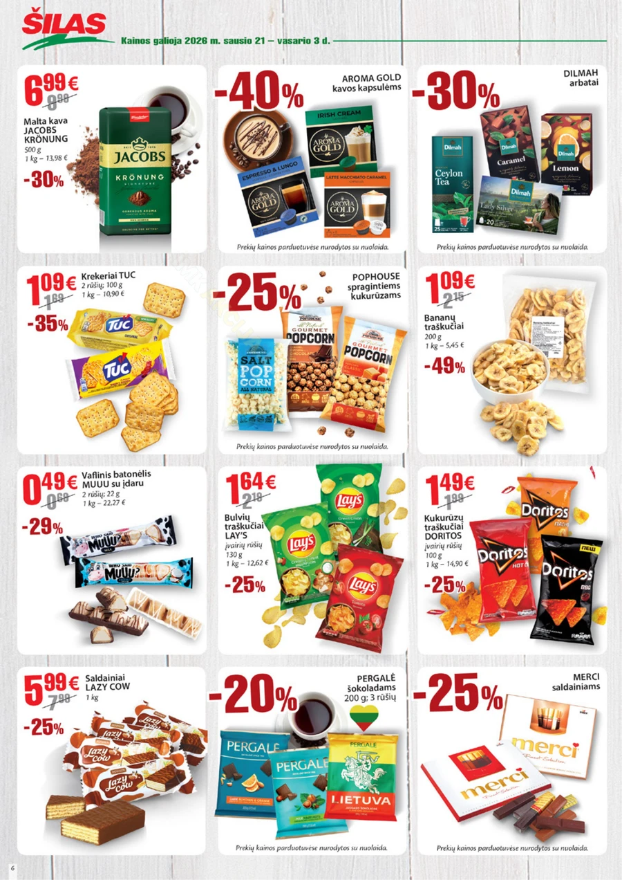 ŠILAS akcijų leidinys Nr. 2 puslapis 6