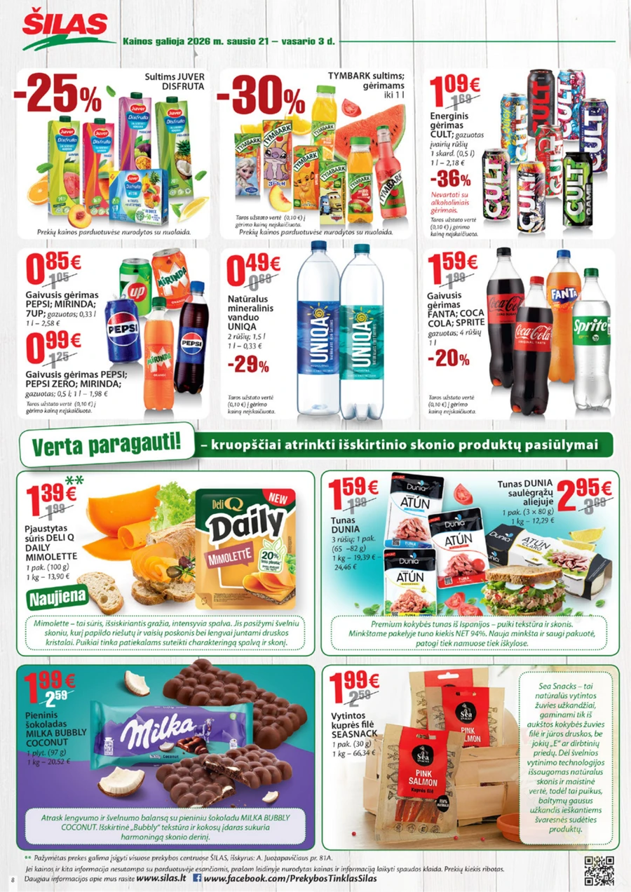 ŠILAS akcijų leidinys Nr. 2 puslapis 8