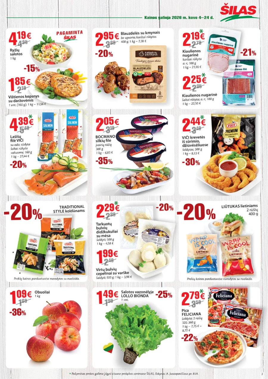 ŠILAS akcijų leidinys Nr. 5 puslapis 3