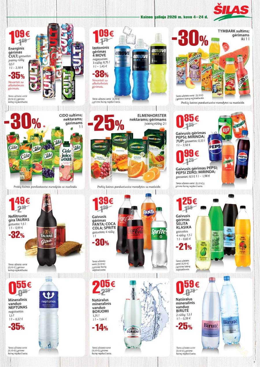 ŠILAS akcijų leidinys Nr. 5 puslapis 9