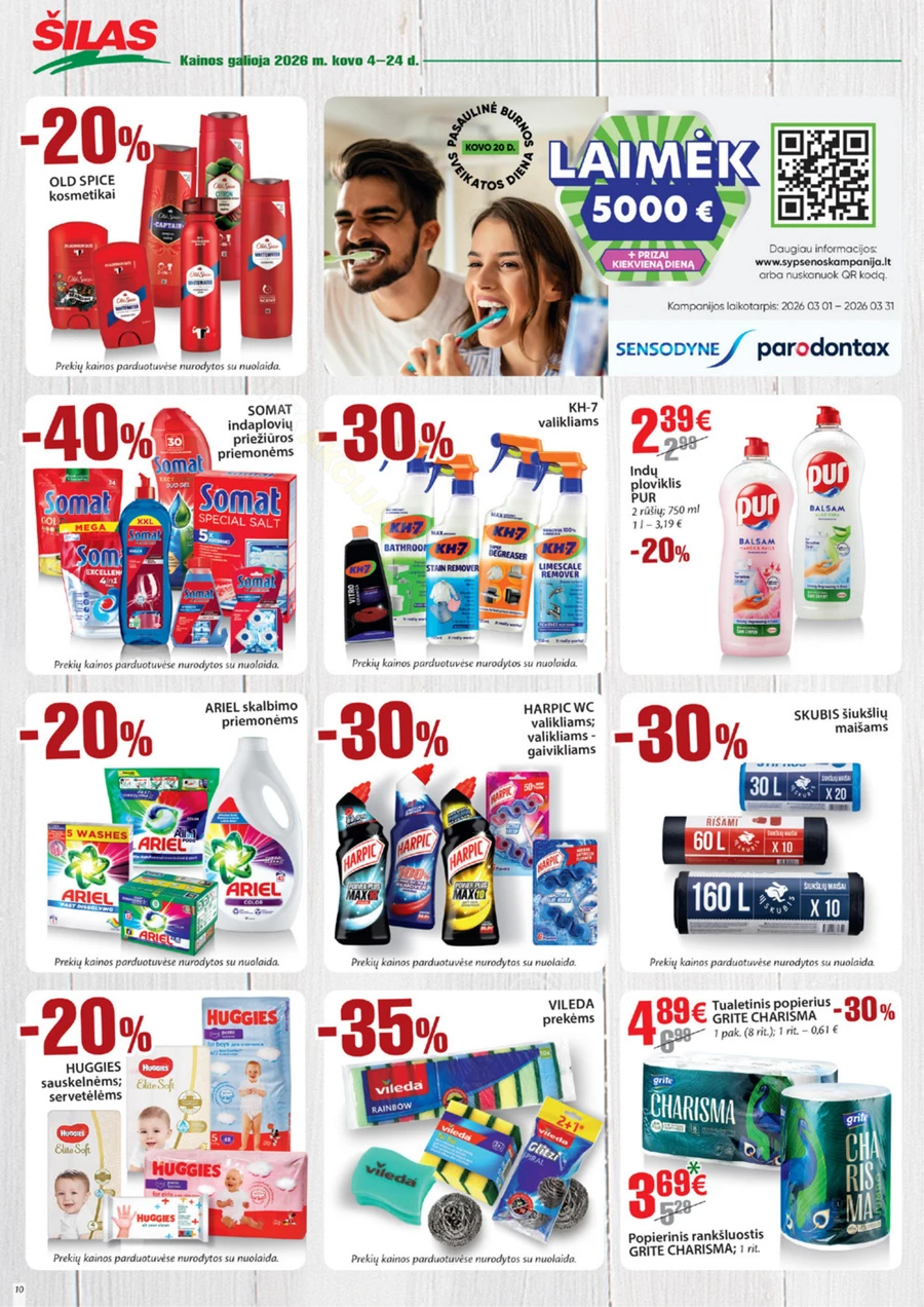 ŠILAS akcijų leidinys Nr. 5 puslapis 10