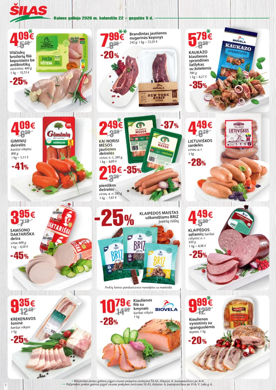 ŠILAS akcijų leidinys Nr. 8 puslapis 2