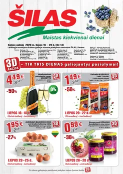 ŠILAS akcijų leidinys Nr. 14