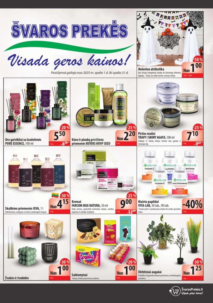 ŠVAROS PREKĖS akcijų leidinys puslapis 1