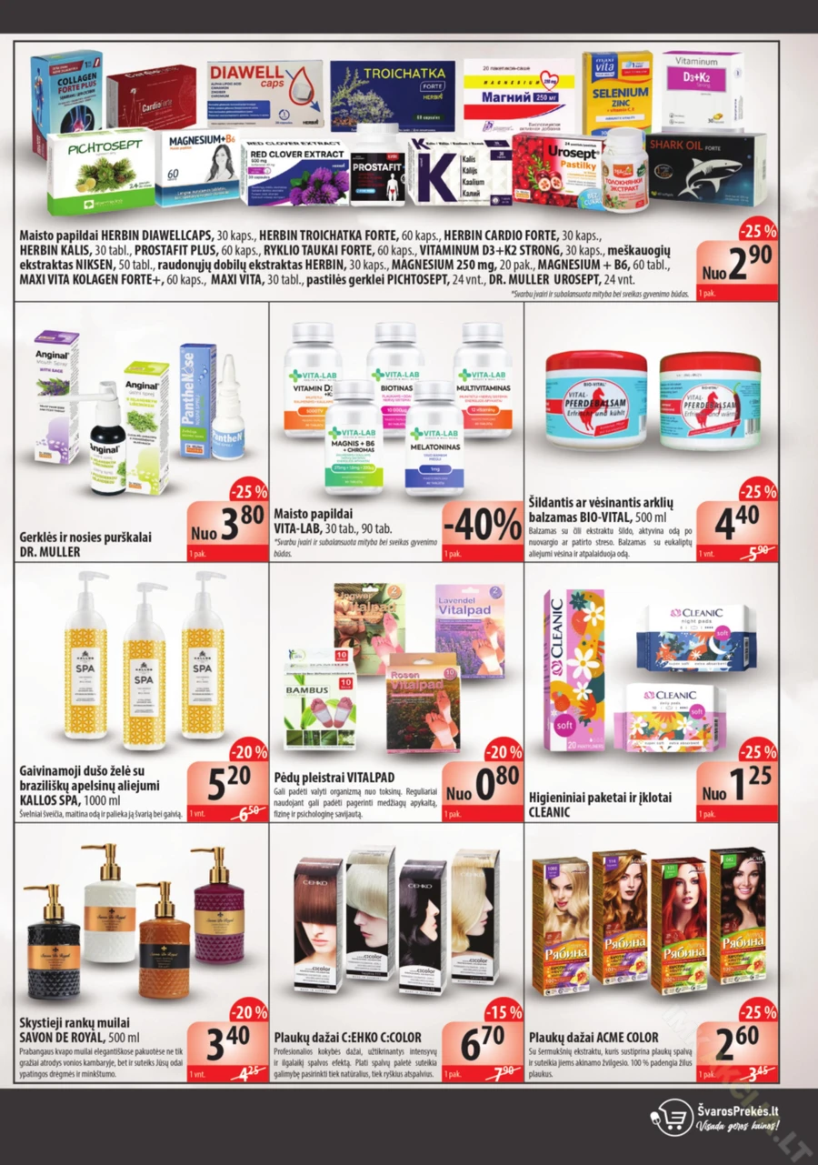 ŠVAROS PREKĖS akcijų leidinys puslapis 2