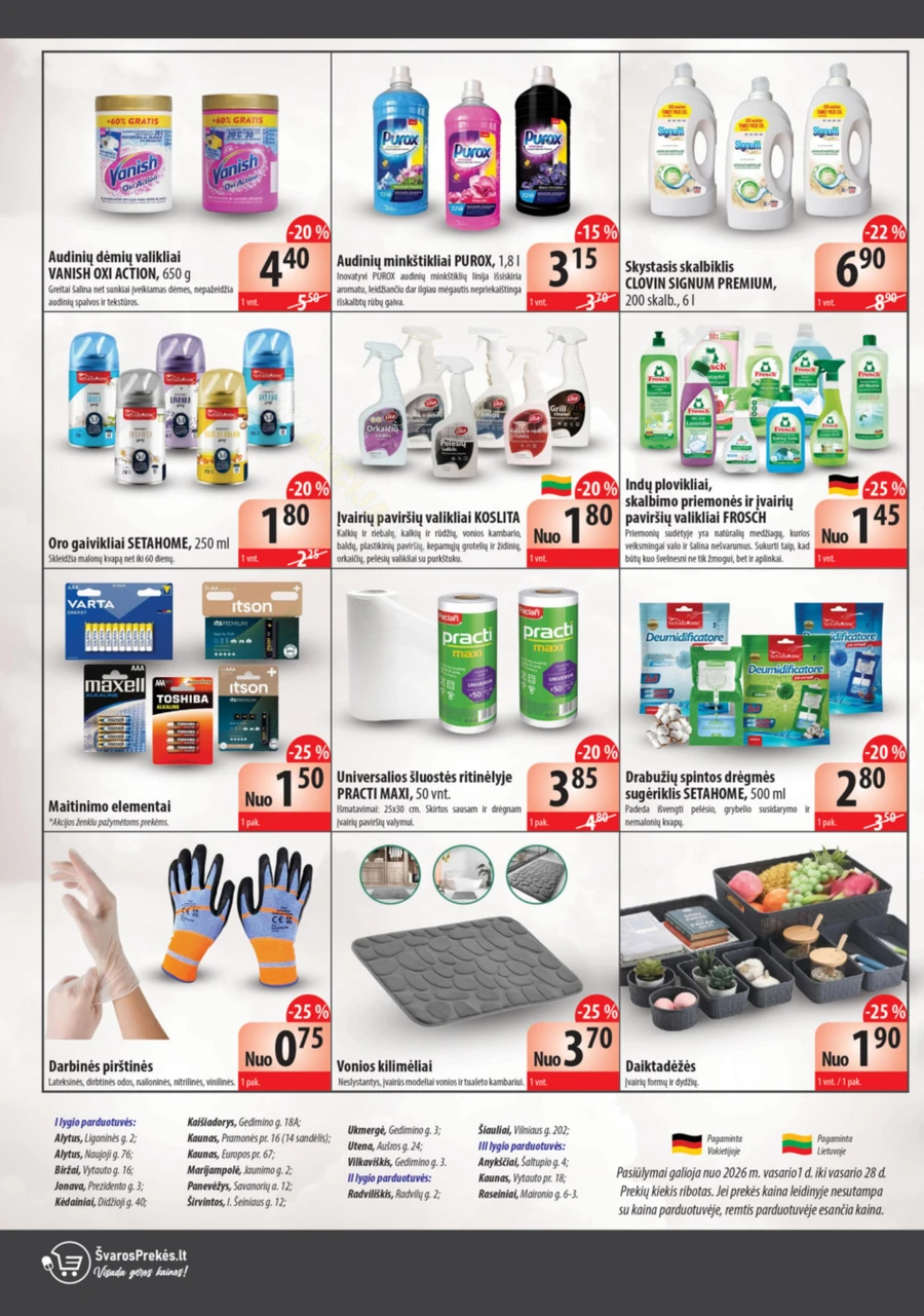 ŠVAROS PREKĖS akcijų leidinys puslapis 4