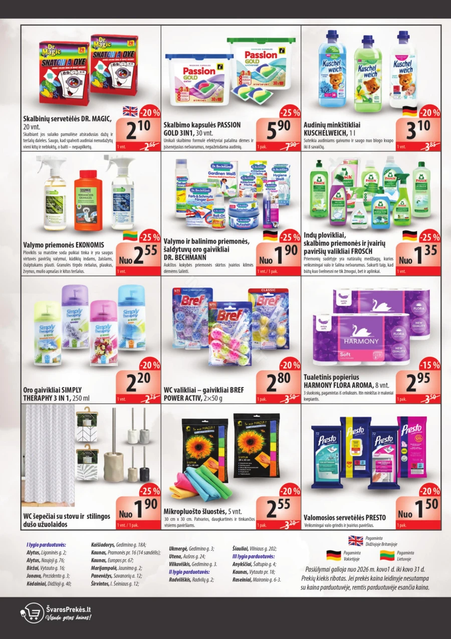 ŠVAROS PREKĖS akcijų leidinys puslapis 4