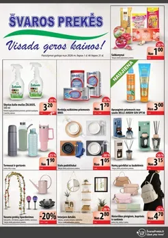 ŠVAROS PREKĖS akcijų leidinys