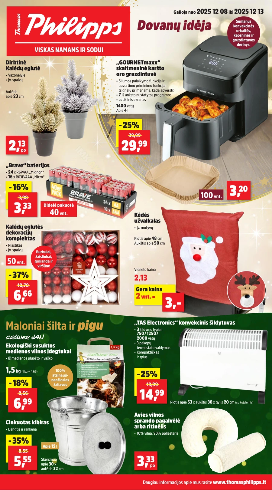 THOMAS PHILIPPS akcijų leidinys puslapis 1