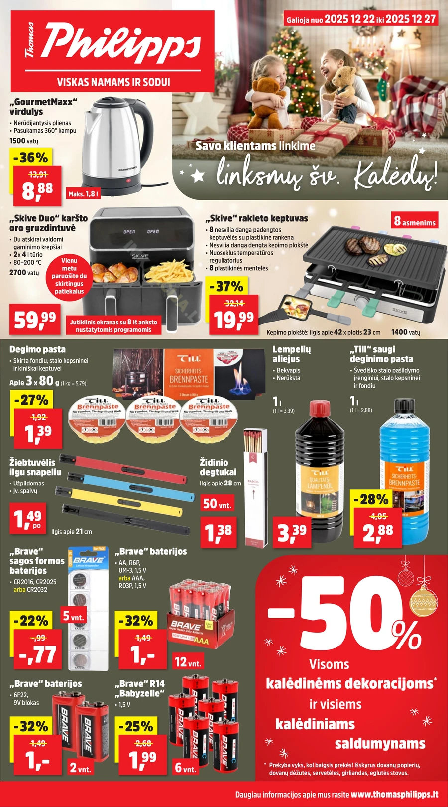 THOMAS PHILIPPS akcijų leidinys puslapis 1