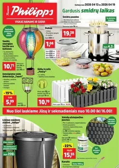 THOMAS PHILIPPS akcijų leidinys