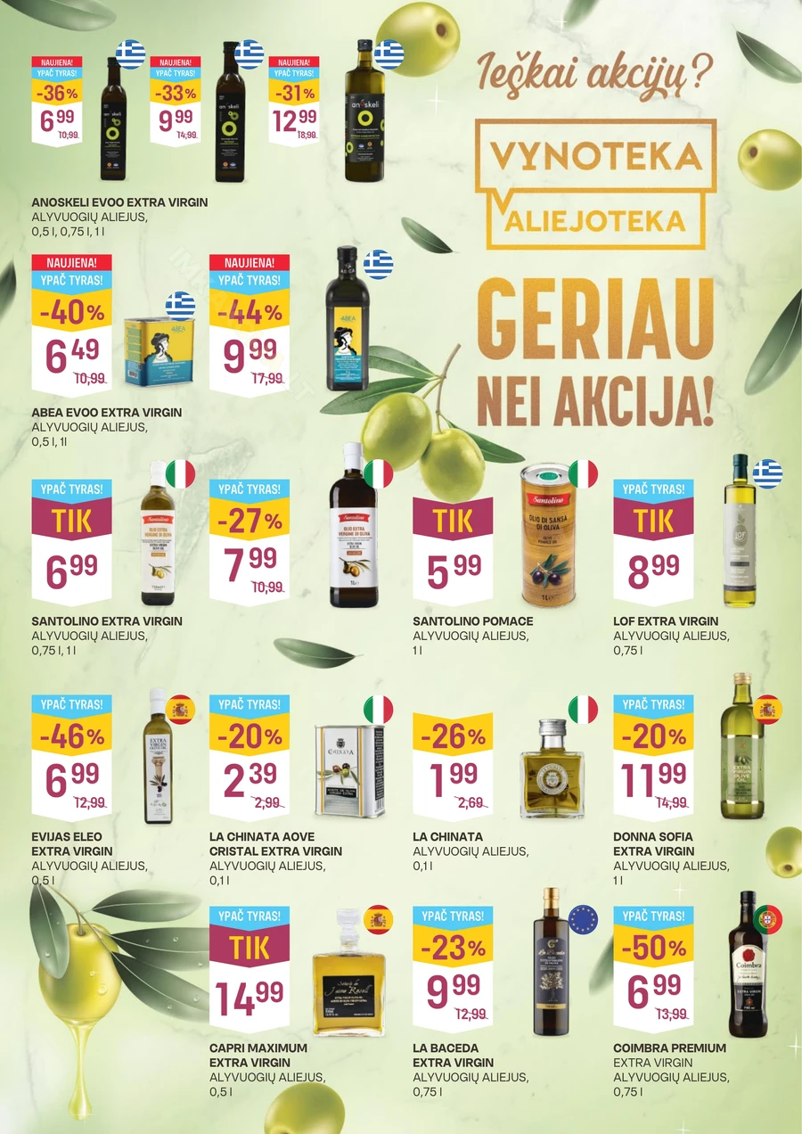 VYNOTEKA akcijų leidinys puslapis 3