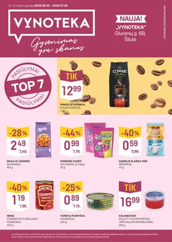 VYNOTEKA akcijų leidinys
