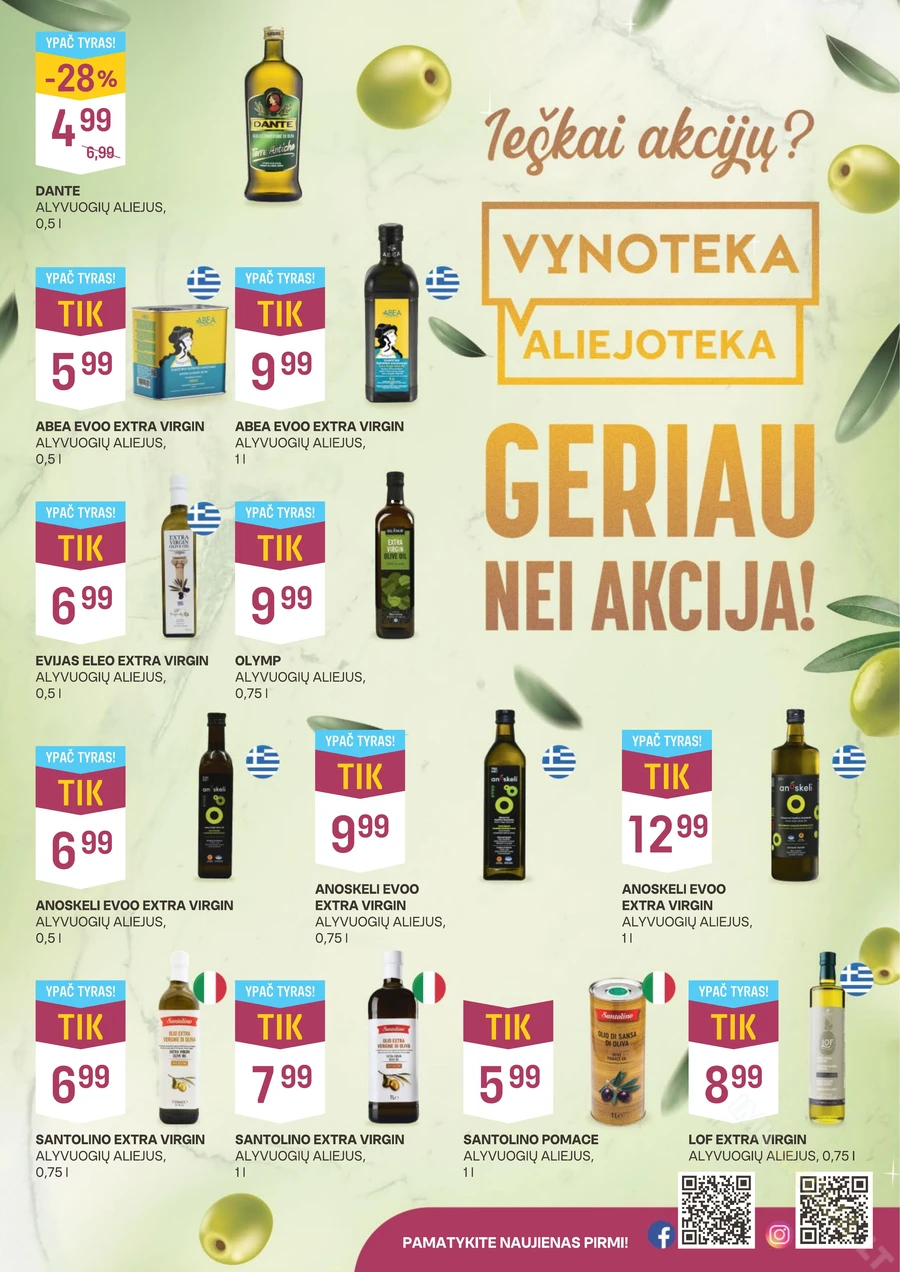 VYNOTEKA akcijų leidinys puslapis 3