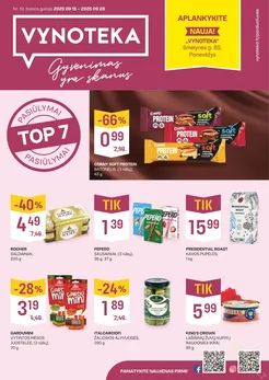 VYNOTEKA akcijų leidinys