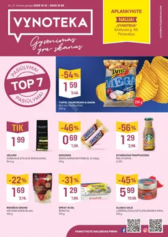 VYNOTEKA akcijų leidinys