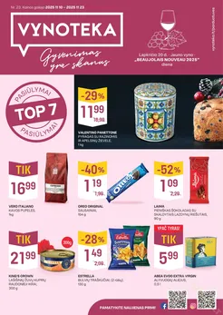 VYNOTEKA akcijų leidinys