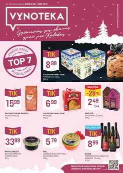 VYNOTEKA akcijų leidinys