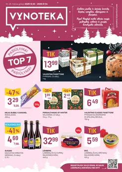 VYNOTEKA akcijų leidinys