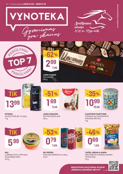 VYNOTEKA akcijų leidinys