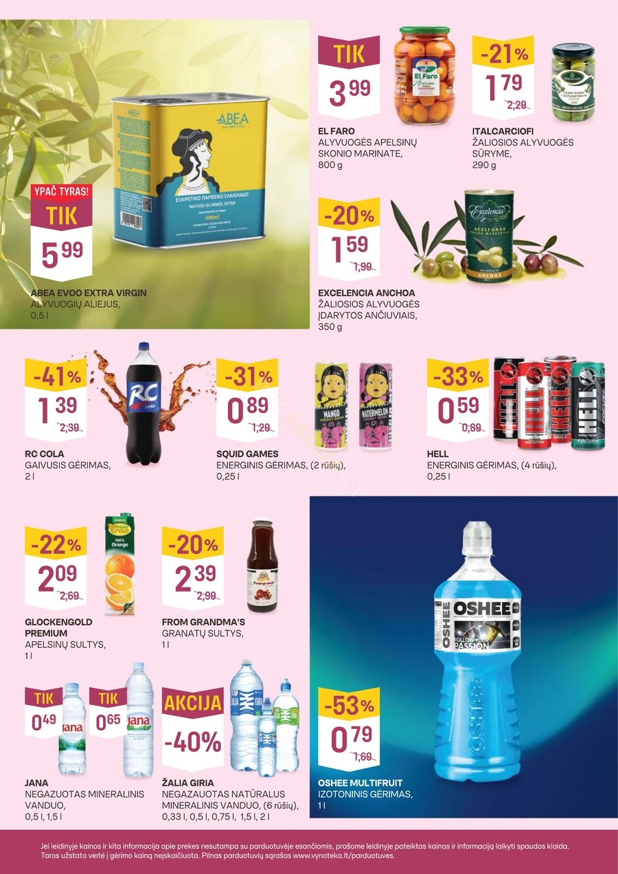 VYNOTEKA akcijų leidinys puslapis 4