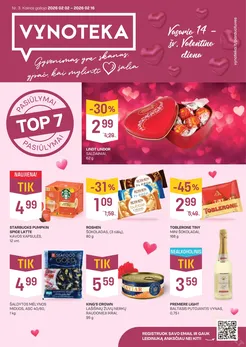 VYNOTEKA akcijų leidinys