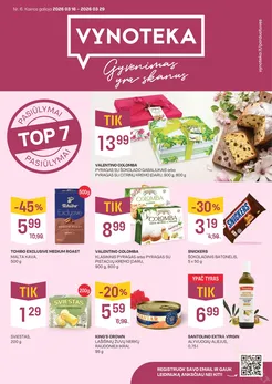 VYNOTEKA akcijų leidinys